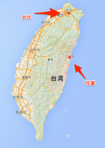 台湾_花蓮市_-_Google_マップ