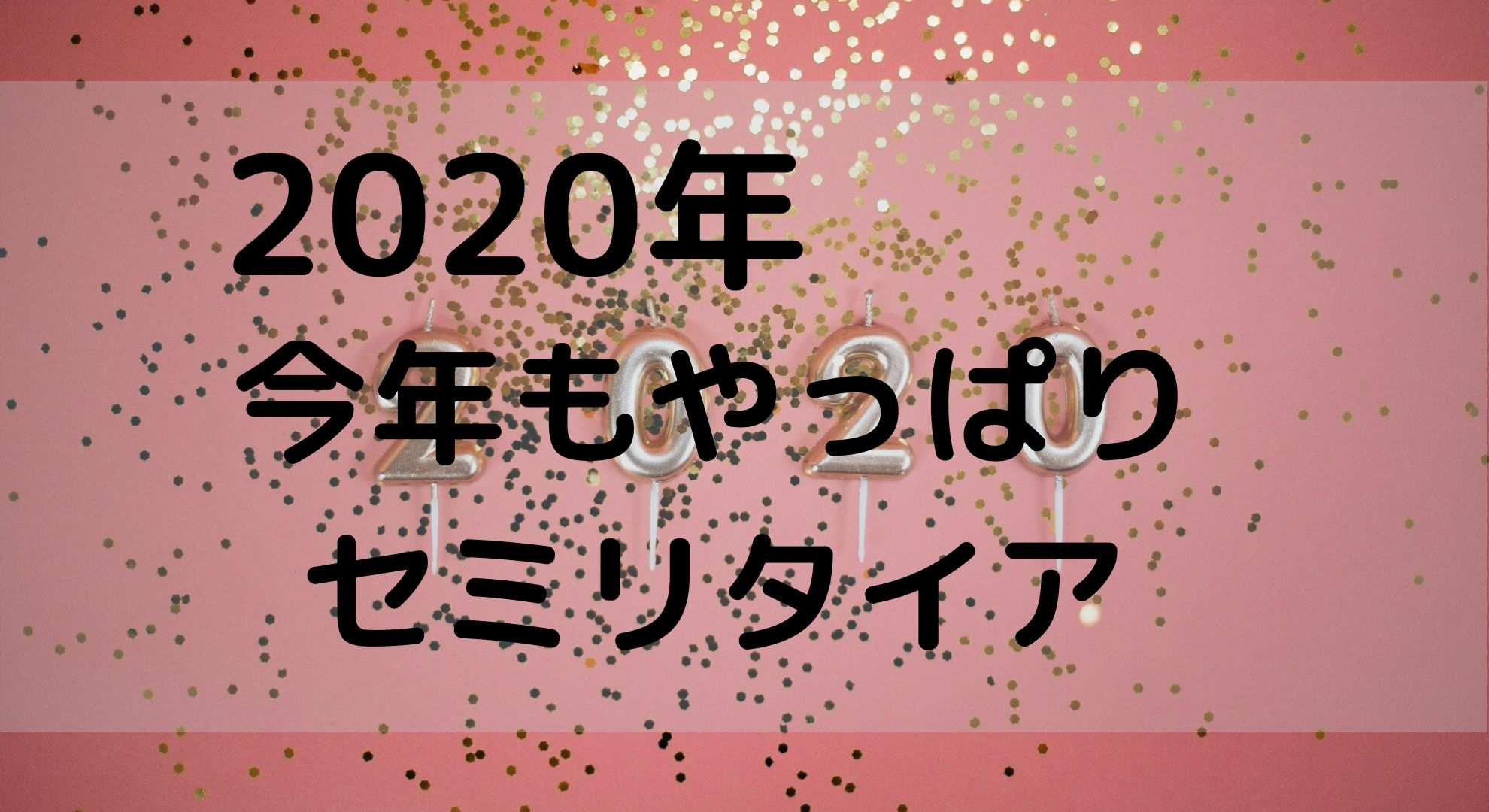 【5年目】あけおめ！今年もやっぱりセミリタイア！！この生活に向いているので後30年続けます！